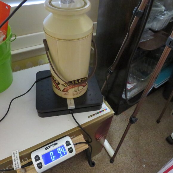 Bailey's Irish Cream Milk Can Chun metal tin w handle Farmhouse - Picture 14 of 14